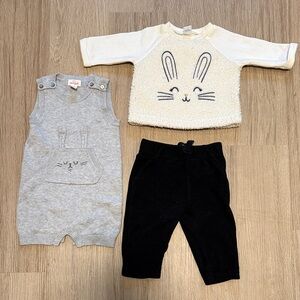 Adorable Bunny Outfit Set for Babies